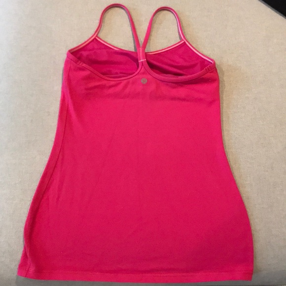 Lululemon Power Y pink shirt size 6 - Picture 2 of 3